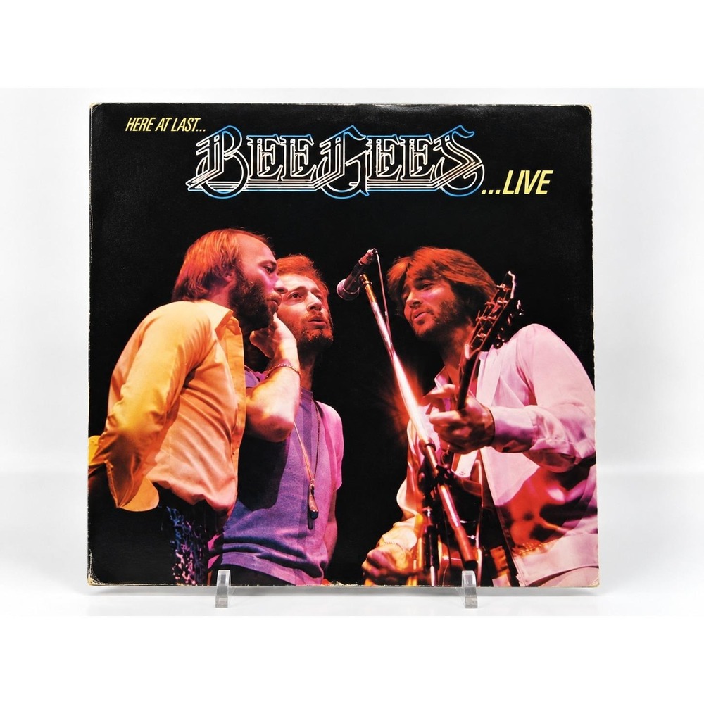 Bee Gees Here At Last Live 1977 RSO RS-2-3901 2LP Vinyl Gatefold Record